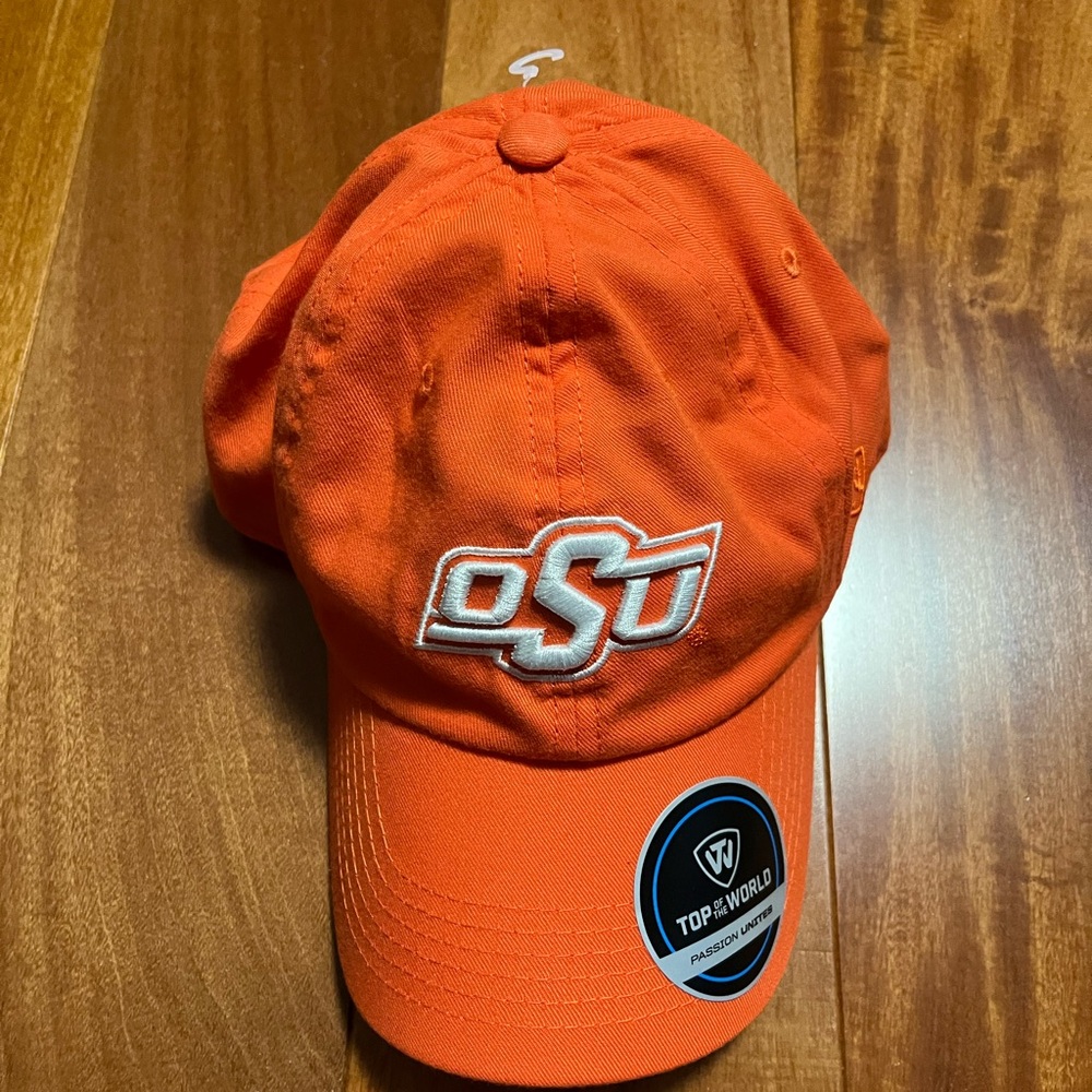 Top of the World Bright Orange Cap